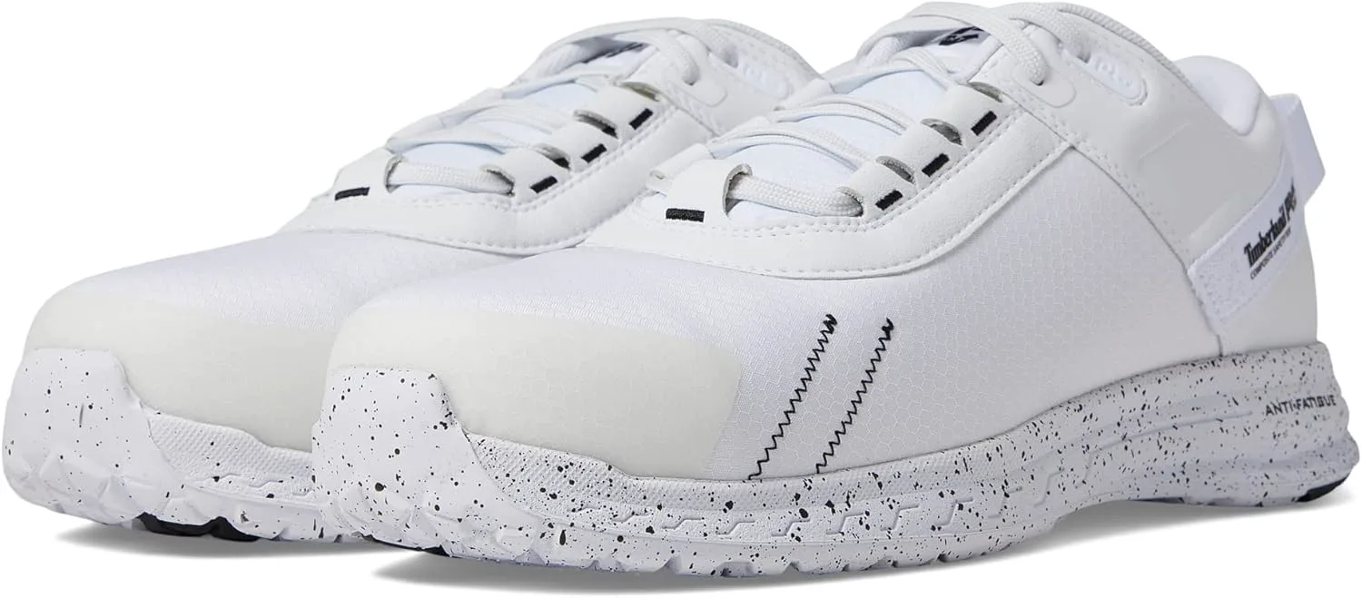 Мужские рабочие кроссовки Timberland PRO Overdrive с композитным защитным носком, белый/черный
Мужские рабочие кроссовки Timberland PRO Overdrive с композитным защитным носком, белый/черный