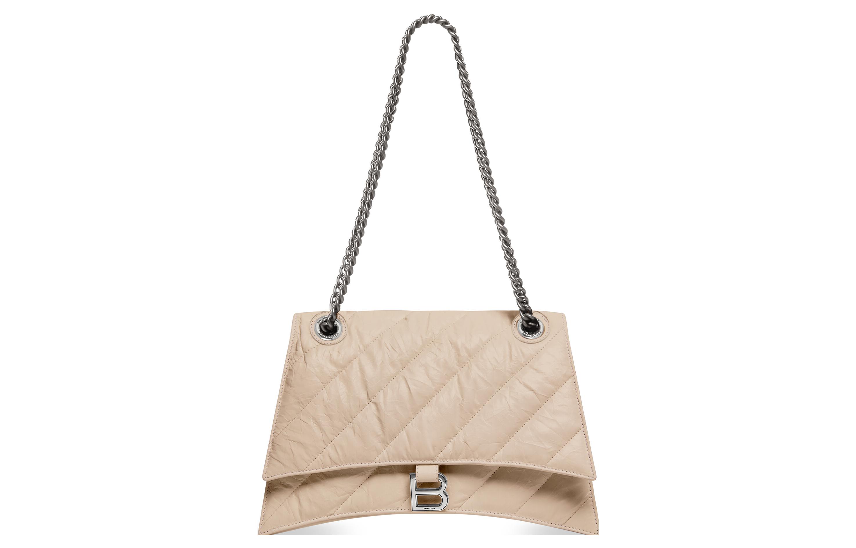 Balenciaga Кожаная сумка через плечо женская молочный чай
Balenciaga Кожаная сумка через плечо женская молочный чай
