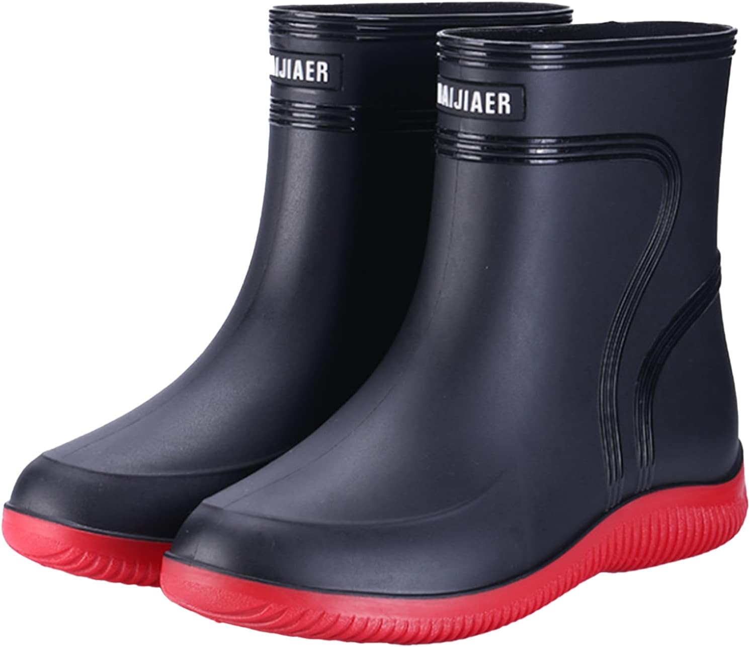 Мужские модные резиновые сапоги CHUUMEE водонепроницаемые, противоскользящие, из ПВХ, для работы на улице, красный
Мужские модные резиновые сапоги CHUUMEE водонепроницаемые, противоскользящие, из ПВХ, для работы на улице, красный