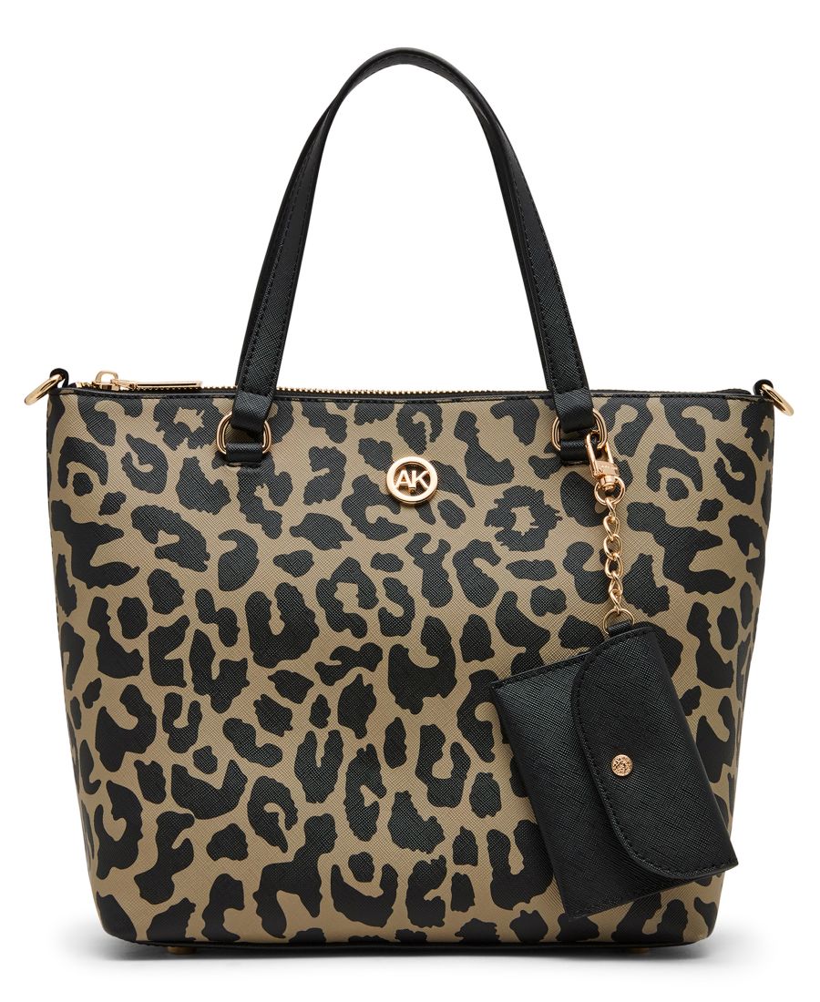 Небольшая сумка-мессенджер с застежкой-молнией сверху Anne Klein, Leopard/black
Небольшая сумка-мессенджер с застежкой-молнией сверху Anne Klein, Leopard/black