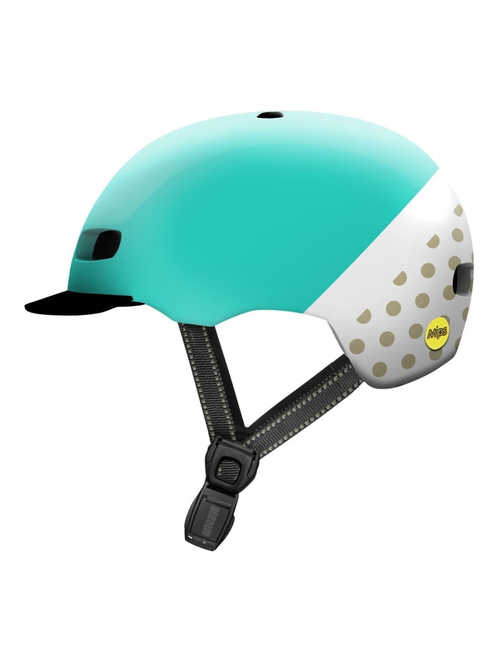 Nutcase Велосипедный шлем Street MIPS бирюзово-белого цвета
Nutcase Велосипедный шлем Street MIPS бирюзово-белого цвета