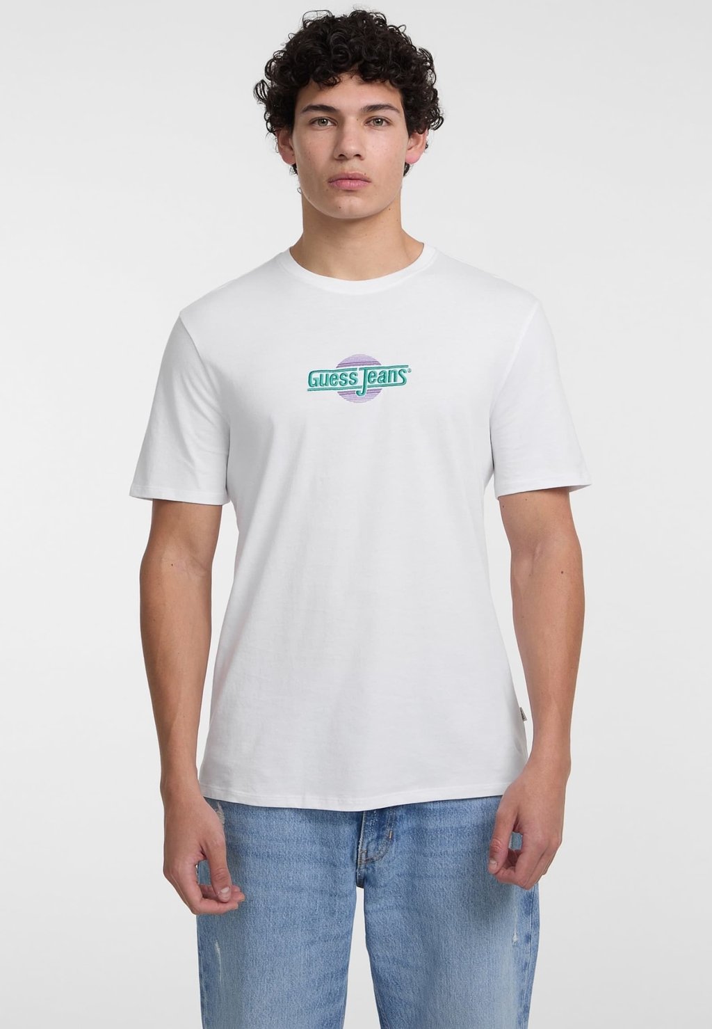 Рубашка с принтом LOGOSTICKEREI Guess Jeans, белый
Рубашка с принтом LOGOSTICKEREI Guess Jeans, белый