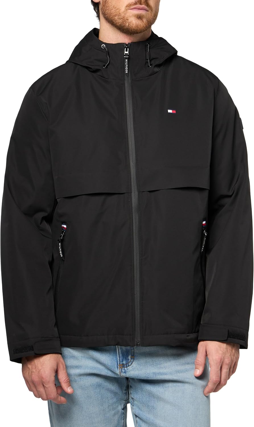 Мужская стеганая куртка с капюшоном Tommy Hilfiger Mens, Black
Мужская стеганая куртка с капюшоном Tommy Hilfiger Mens, Black
