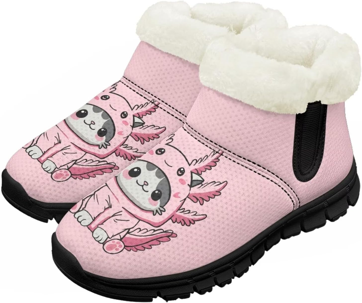 Большие и маленькие детские зимние сапоги с меховой подкладкой для девочек, пушистые сапоги, нескользящие уютные зимние ботинки для улицы Pointodoor, Axolotl Cat
Большие и маленькие детские зимние сапоги с меховой подкладкой для девочек, пушистые сапоги, нескользящие уютные зимние ботинки для улицы Pointodoor, Axolotl Cat