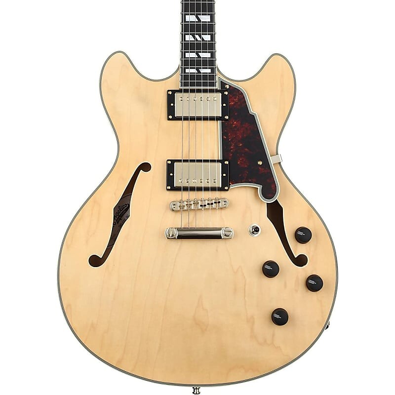 Электрогитара D'Angelico Deluxe DC Semi-hollowbody Electric Guitar - Satin Honey
Электрогитара D'Angelico Deluxe DC Semi-hollowbody Electric Guitar - Satin Honey