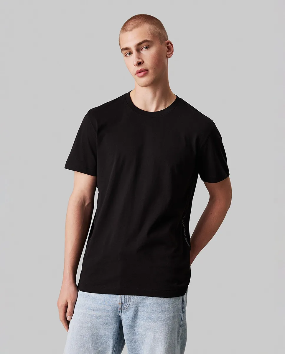 Мужская футболка с коротким рукавом и боковыми завязками Calvin Klein Jeans, черный
Мужская футболка с коротким рукавом и боковыми завязками Calvin Klein Jeans, черный