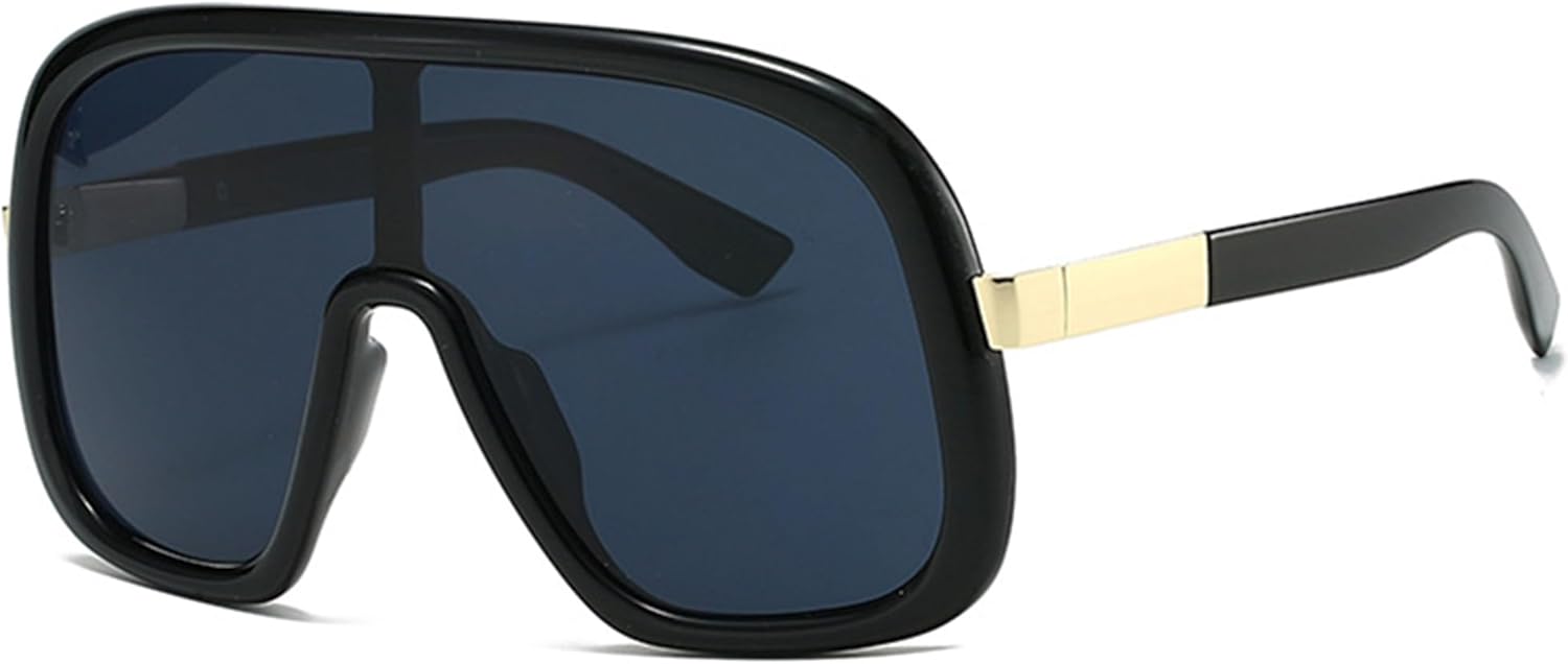 bullabulling Большие квадратные женские солнцезащитные очки в винтажном панк-стиле для мужчин, очки для активного отдыха, солнцезащитные очки с защитой от УФ-излучения UV400, C1
bullabulling Большие квадратные женские солнцезащитные очки в винтажном панк-стиле для мужчин, очки для активного отдыха, солнцезащитные очки с защитой от УФ-излучения UV400, C1