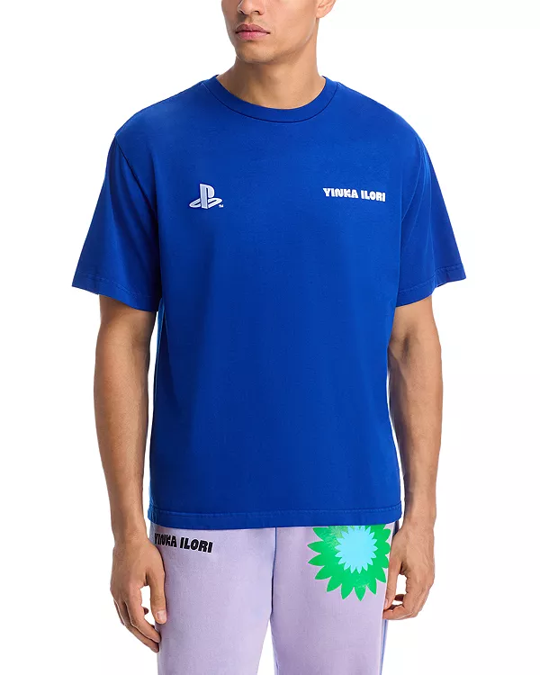 Футболка - эксклюзив Playstation X Yinka Ilori, синий
Футболка - эксклюзив Playstation X Yinka Ilori, синий