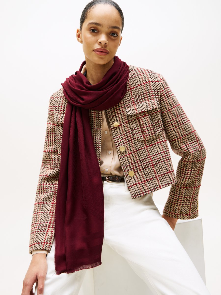 Шарф Tommy Hilfiger MONOGRAM SCARF, Deep Rouge/Bordeaux
Шарф Tommy Hilfiger MONOGRAM SCARF, Deep Rouge/Bordeaux