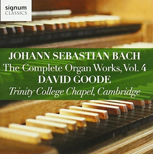 CD диск Bach, J.S. / Goode: Johann Sebastian Bach: The Complete Organ Works, Vol. 4
CD диск Bach, J.S. / Goode: Johann Sebastian Bach: The Complete Organ Works, Vol. 4
