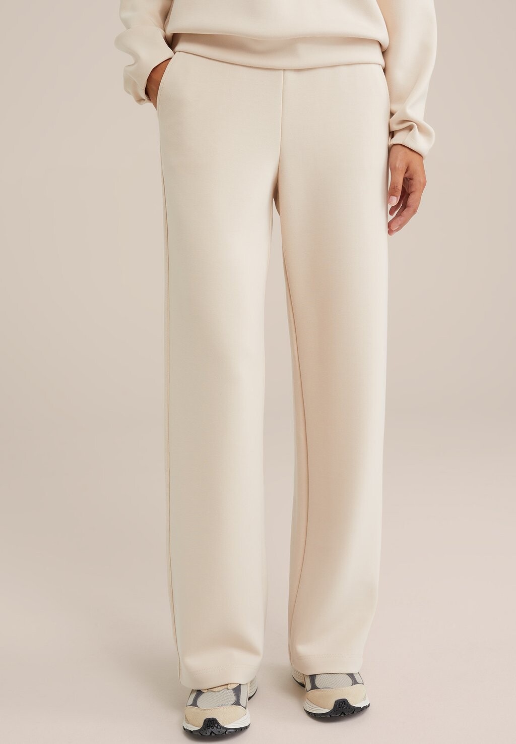 Спортивные брюки WE Fashion, бежевый
Спортивные брюки WE Fashion, бежевый