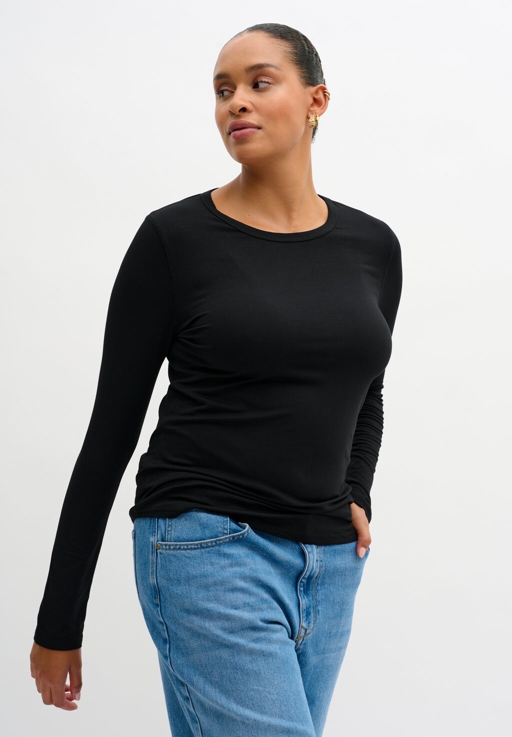 Футболка с длинным рукавом My Essential Wardrobe, черная, Черный, Футболка с длинным рукавом My Essential Wardrobe, черная
Футболка с длинным рукавом My Essential Wardrobe, черная, Черный, Футболка с длинным рукавом My Essential Wardrobe, черная