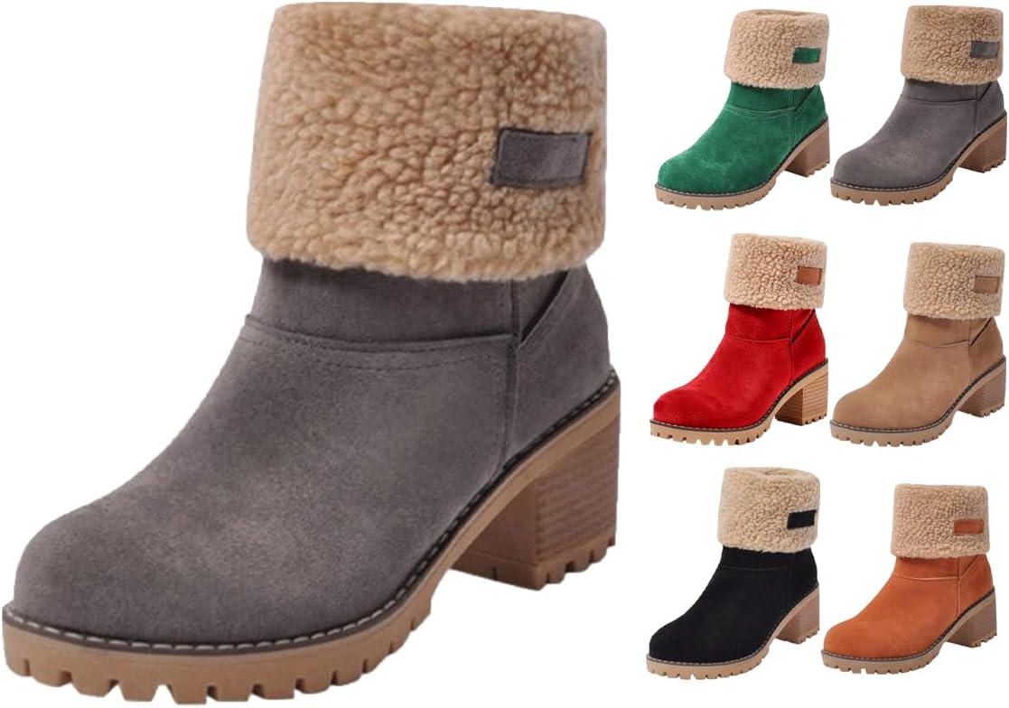 Зимние женские ботинки из замши в винтажном стиле, повседневные модные ботильоны на каблуке, уютные ботинки с отворотами, обувь средней высоты на толстом подошве, теплые ботинки на легкой шнуровке Generic, серый
Зимние женские ботинки из замши в винтажном стиле, повседневные модные ботильоны на каблуке, уютные ботинки с отворотами, обувь средней высоты на толстом подошве, теплые ботинки на легкой шнуровке Generic, серый