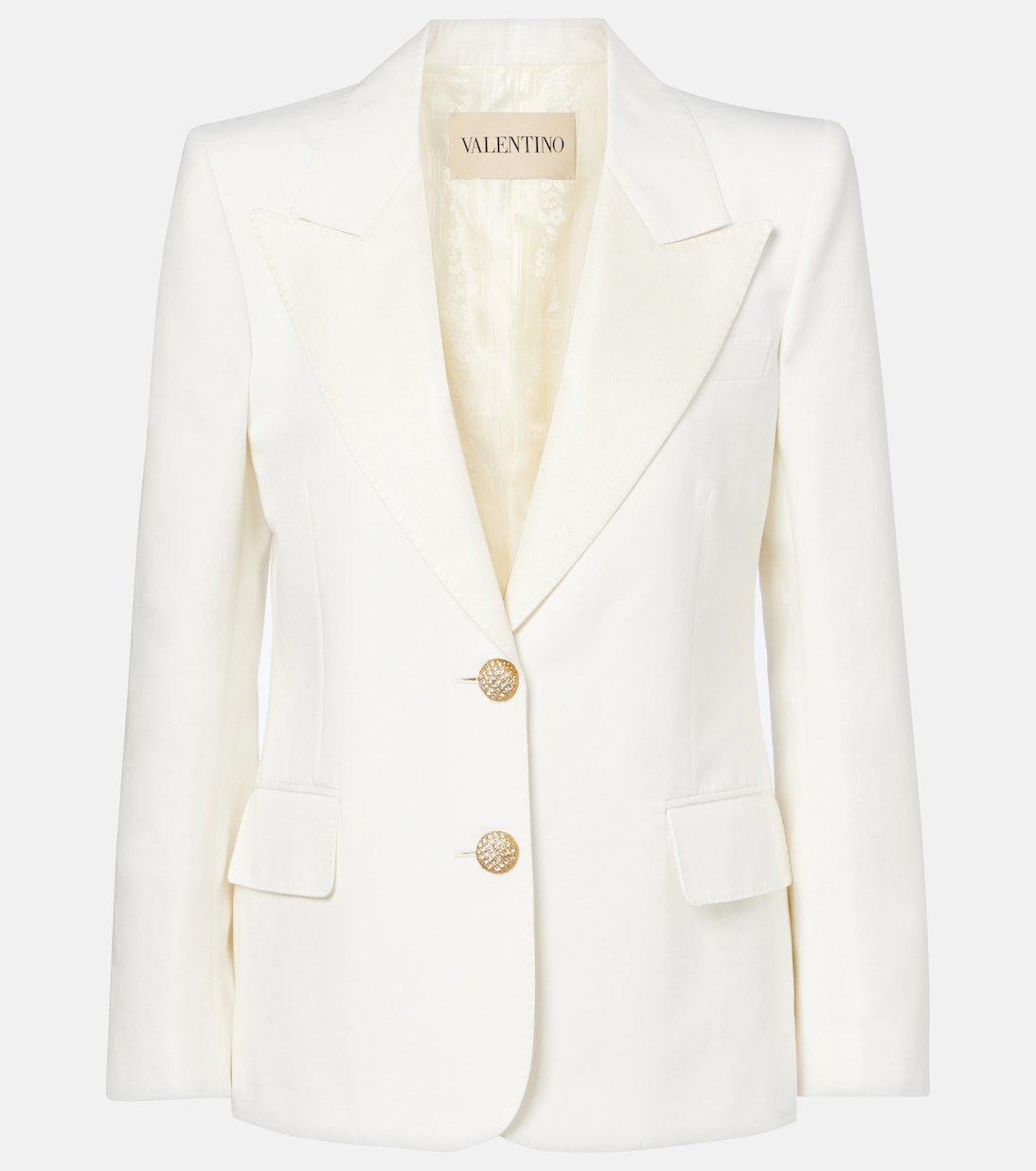 Блейзер из хлопка и льна Valentino, Avorio
Блейзер из хлопка и льна Valentino, Avorio