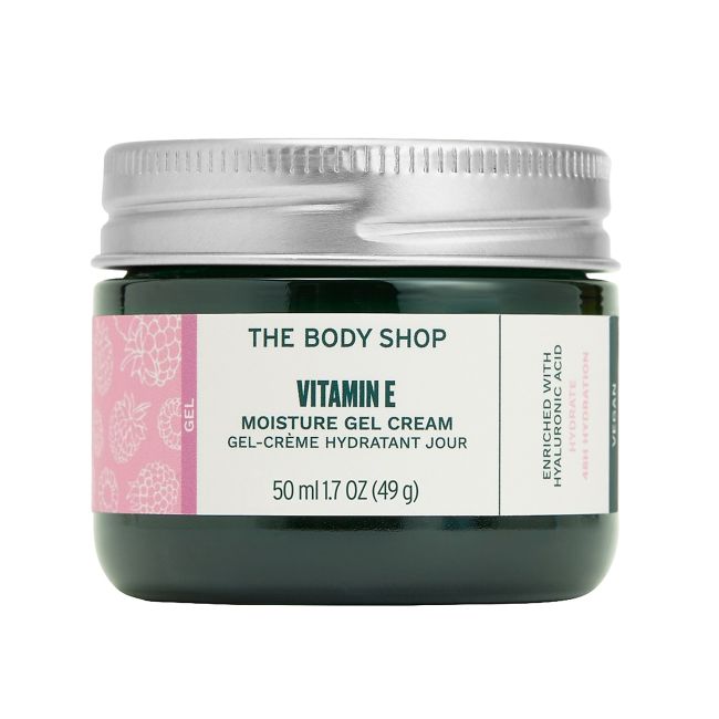 Увлажняющий гель-крем для лица с витамином Е The Body Shop, 50 мл
Увлажняющий гель-крем для лица с витамином Е The Body Shop, 50 мл