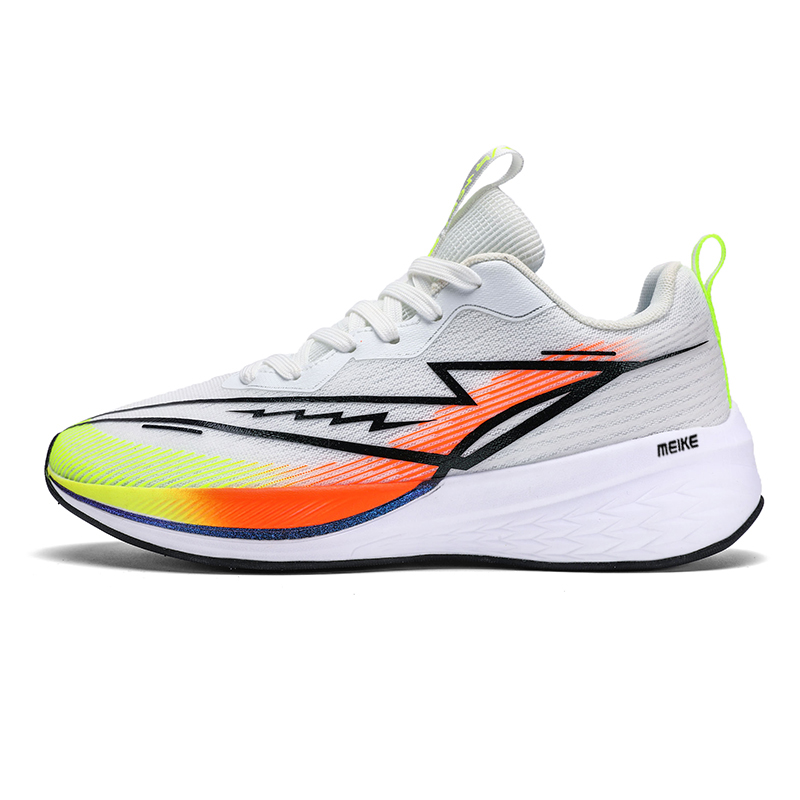 MEIKE Амортизирующие нескользящие дышащие низкие повседневные беговые кроссовки Unisex бело-оранжевые, цвет White Orange
MEIKE Амортизирующие нескользящие дышащие низкие повседневные беговые кроссовки Unisex бело-оранжевые, цвет White Orange