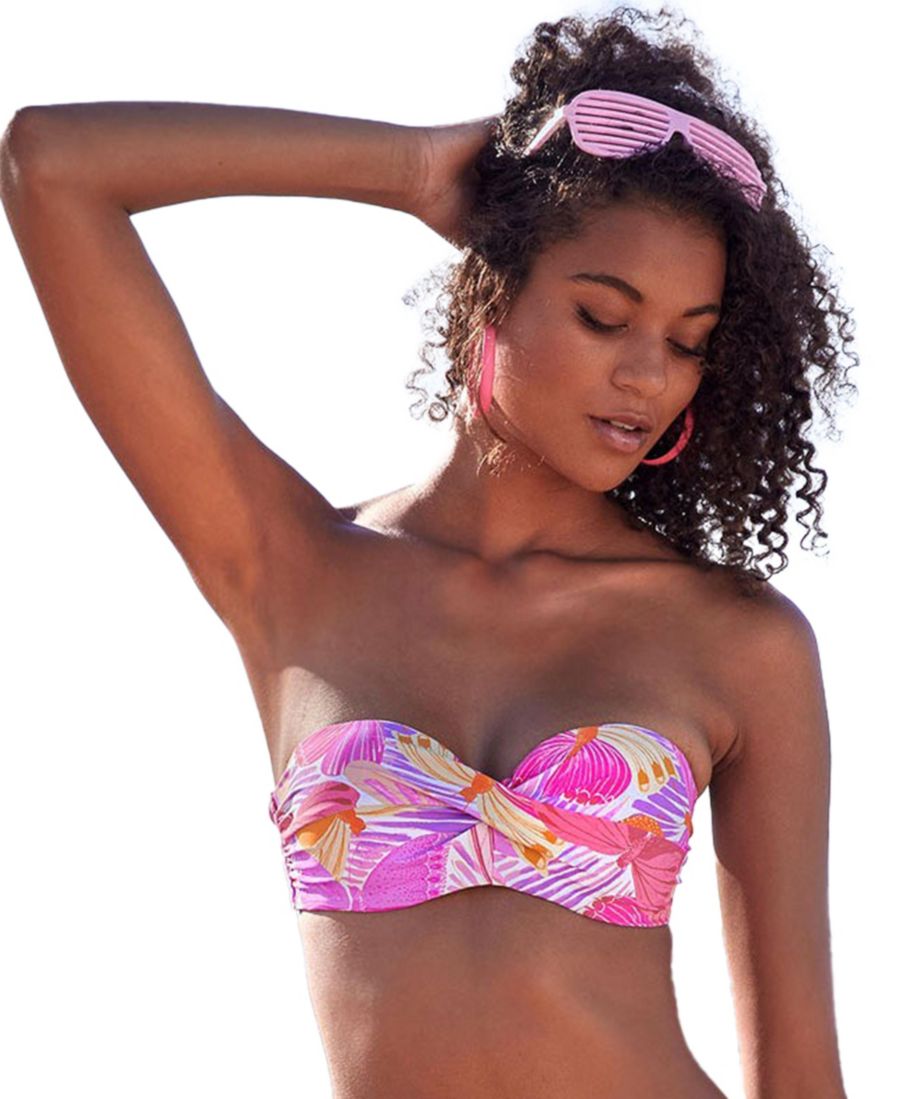 Размеры бюстгальтера для женского бикини-топа с принтом бабочек LASCANA, Purple multi
Размеры бюстгальтера для женского бикини-топа с принтом бабочек LASCANA, Purple multi