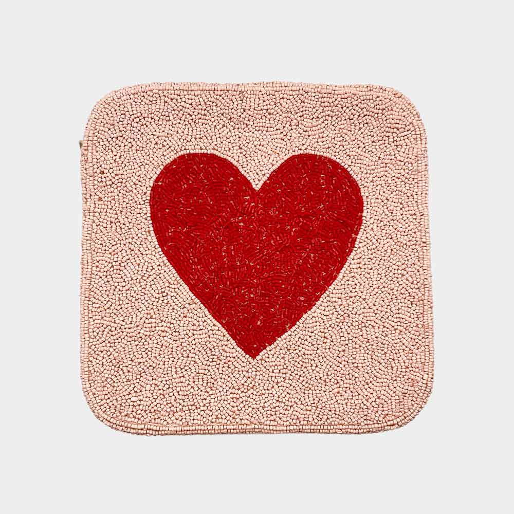 Сумка-кроссбоди квадратная с вышивкой бисером и акцентом в виде сердца FASHNZFAB, розовый
Сумка-кроссбоди квадратная с вышивкой бисером и акцентом в виде сердца FASHNZFAB, розовый