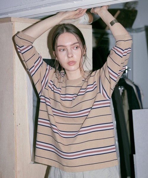 Футболка с рукавом 3/4, многослойная отделка RNA-N, серо-бежевый
Футболка с рукавом 3/4, многослойная отделка RNA-N, серо-бежевый