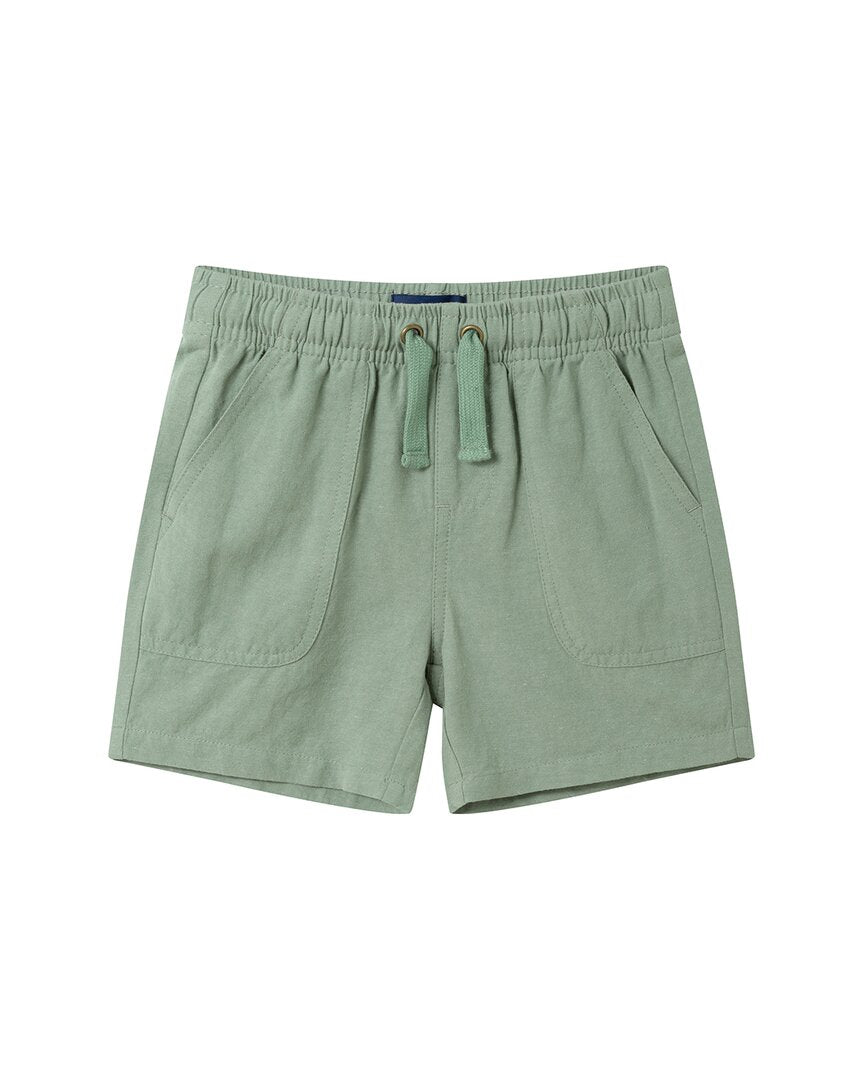 Энди и Эван Шорты из льняной смеси Andy & Evan, зеленый
Энди и Эван Шорты из льняной смеси Andy & Evan, зеленый