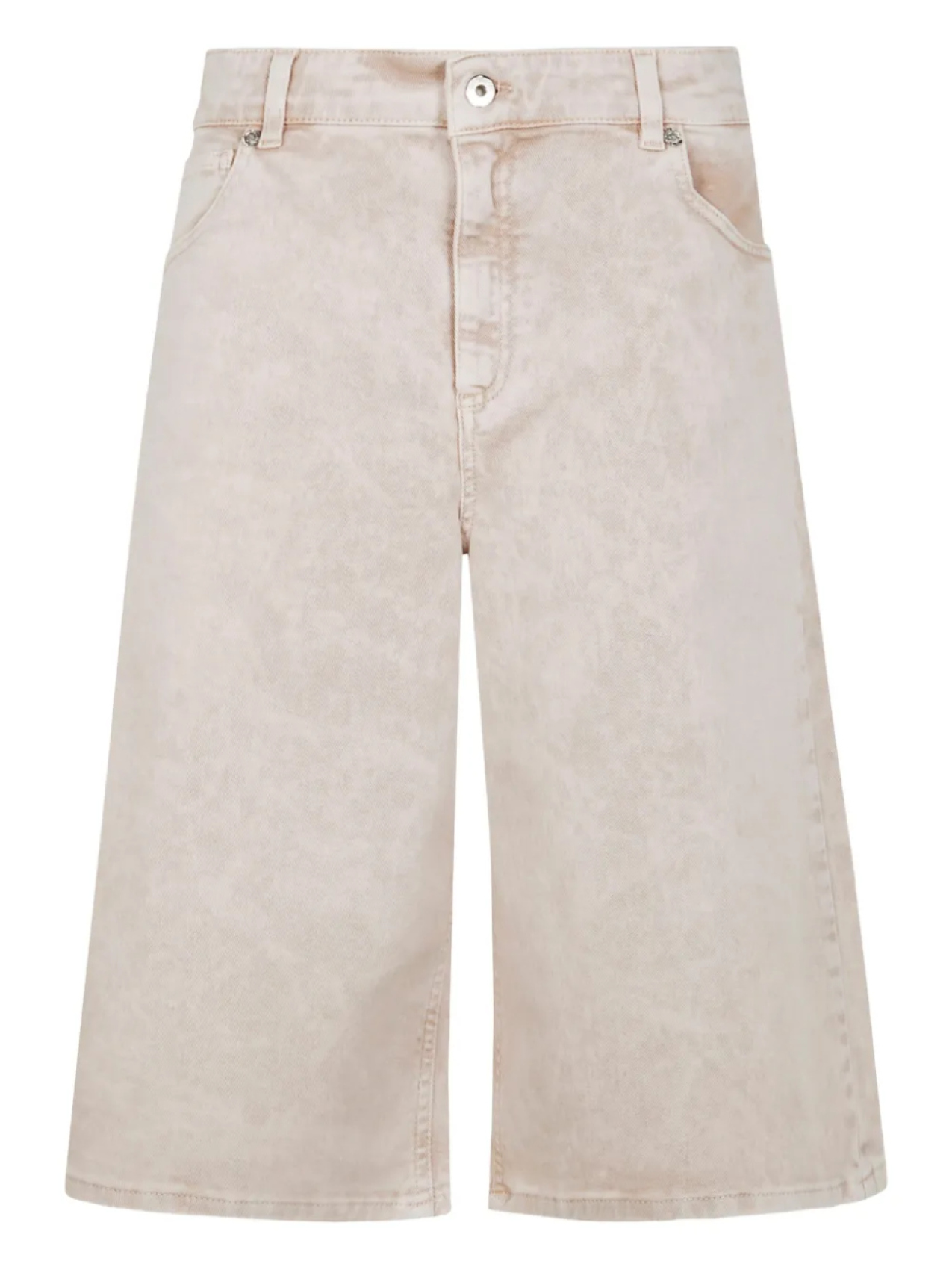 Широкие джинсовые шорты Blumarine, нейтральный
Широкие джинсовые шорты Blumarine, нейтральный