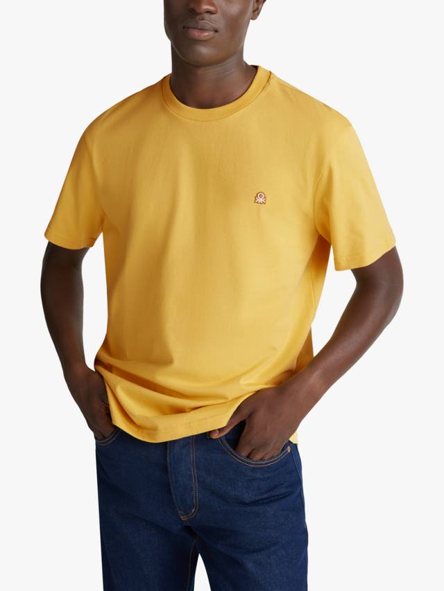 Хлопковая футболка с коротким рукавом Regular Fit Benetton, Yellow
Хлопковая футболка с коротким рукавом Regular Fit Benetton, Yellow