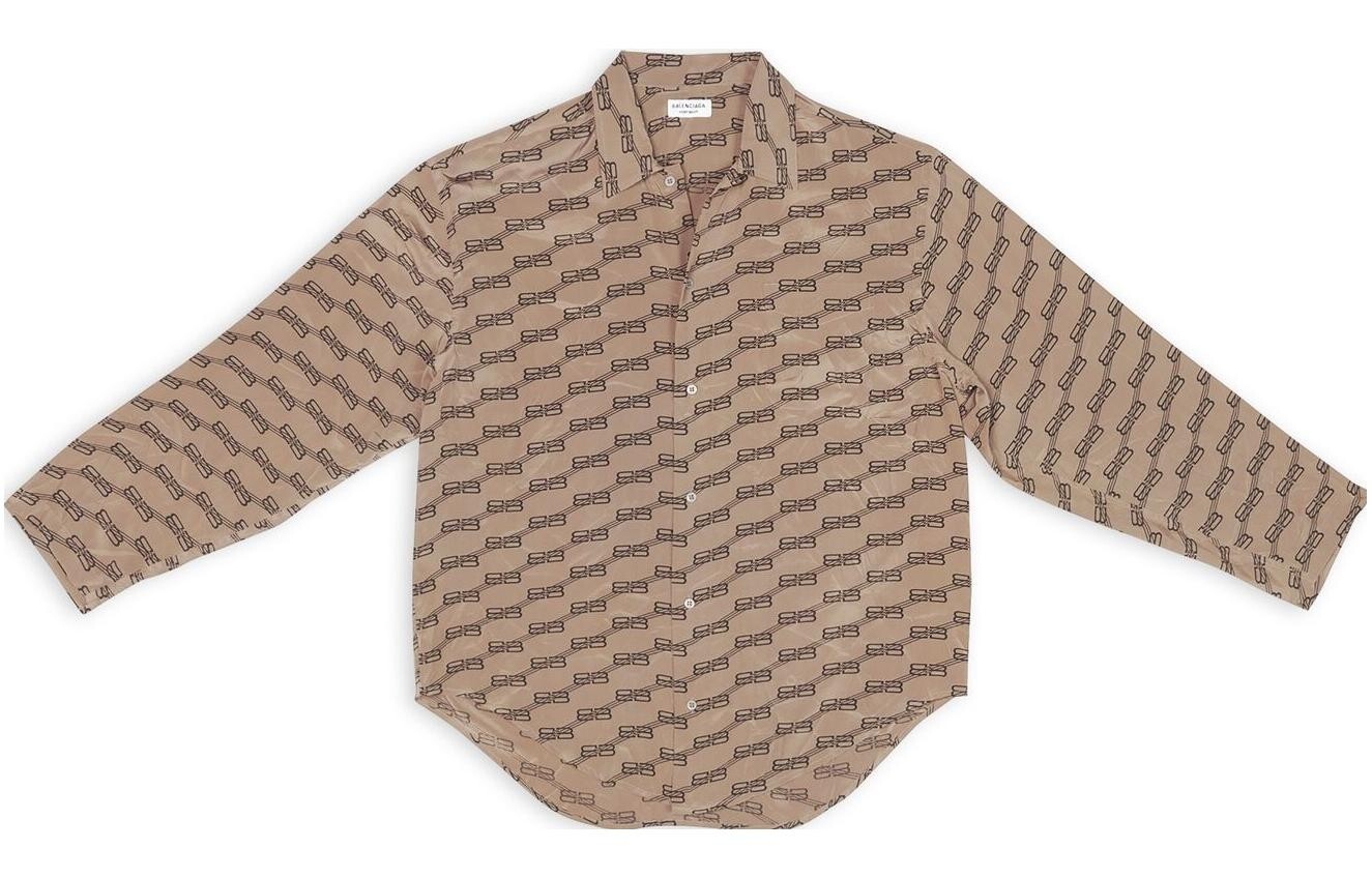 Рубашка женская Balenciaga, коричневый
Рубашка женская Balenciaga, коричневый