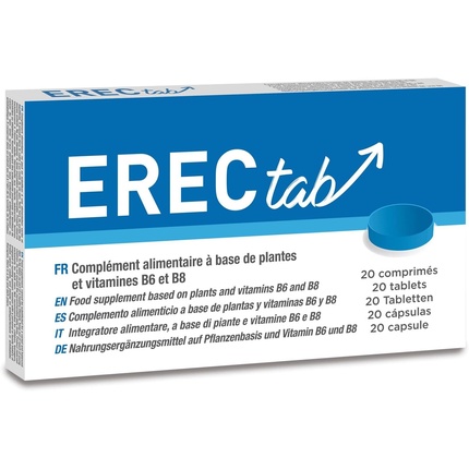 ERECtab Эрекция и жизненная сила Натуральная добавка для потенции 20 таблеток Labophyto
ERECtab Эрекция и жизненная сила Натуральная добавка для потенции 20 таблеток Labophyto