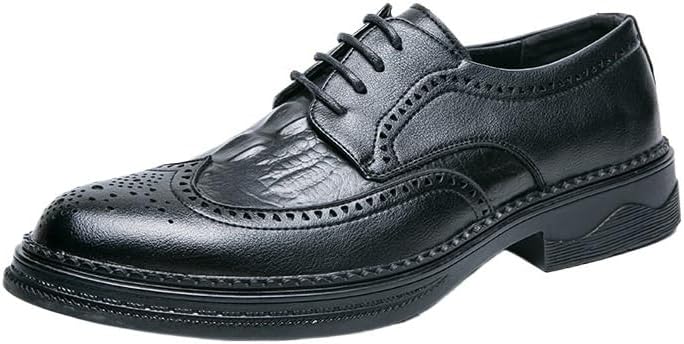 Мужские классические оксфорды, деловые кожаные оксфорды дерби, на шнуровке, с удобной посадкой, для вождения, комфорта, вечеринок, свадьбы Zestrelax, черный
Мужские классические оксфорды, деловые кожаные оксфорды дерби, на шнуровке, с удобной посадкой, для вождения, комфорта, вечеринок, свадьбы Zestrelax, черный