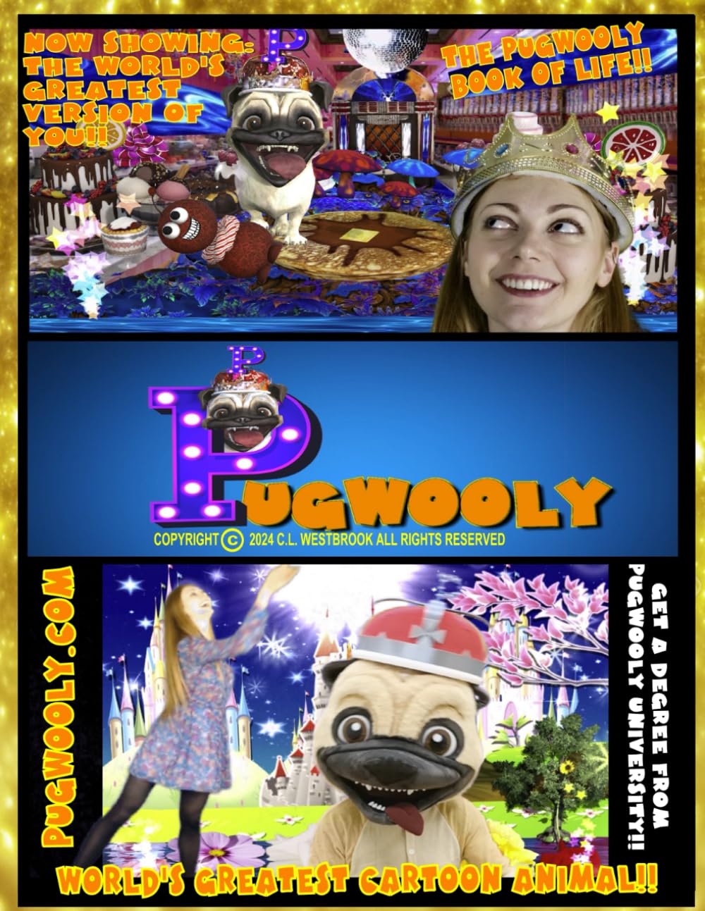 THE PUGWOOLY BOOK OF LIFE (Independently published)
THE PUGWOOLY BOOK OF LIFE (Independently published)