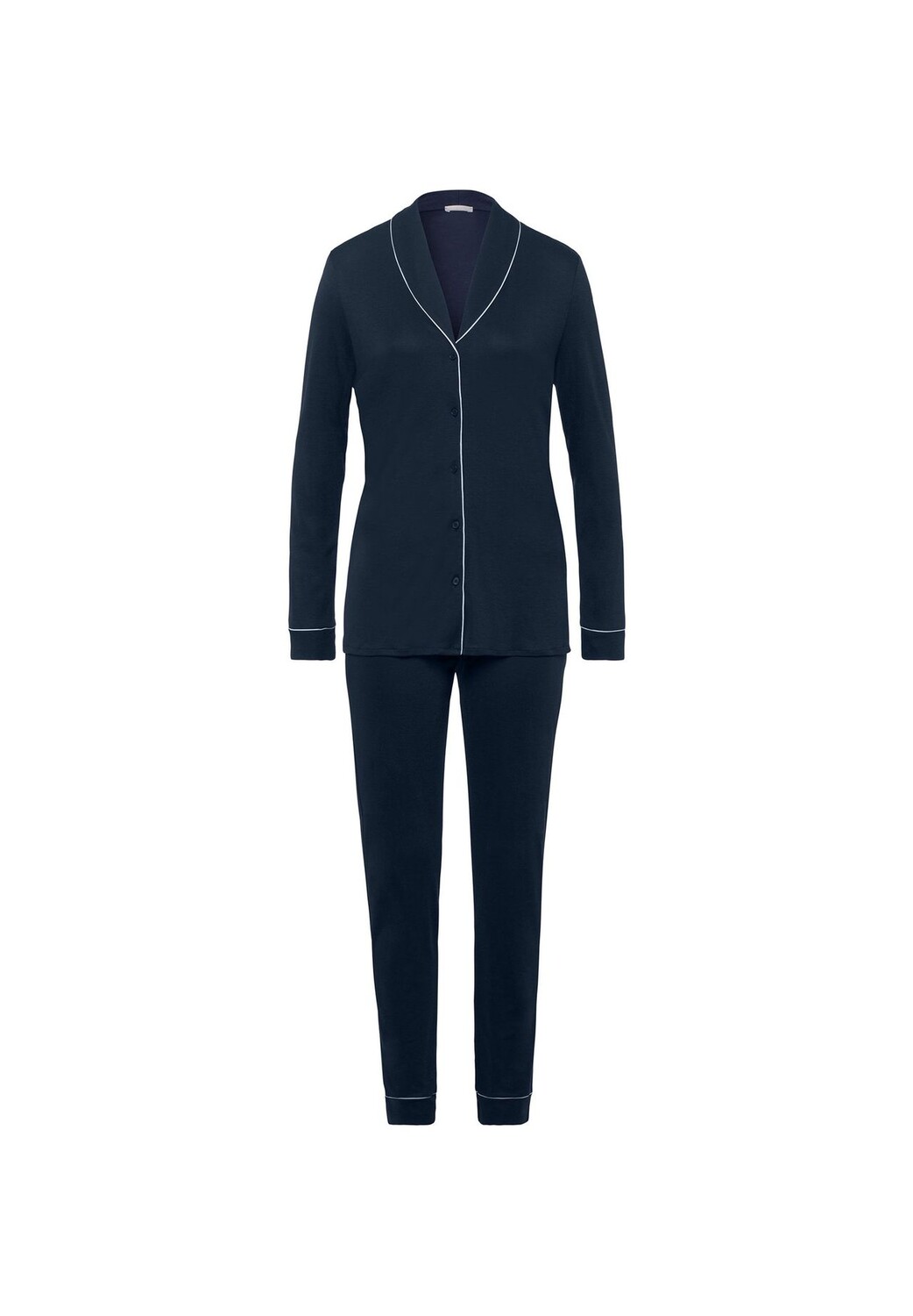 Пижама с длинными рукавами Natural Comfort HANRO, цвет Deep Navy
Пижама с длинными рукавами Natural Comfort HANRO, цвет Deep Navy