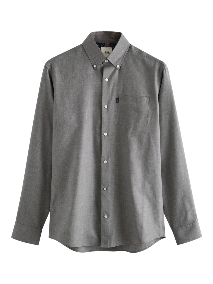 Повседневная рубашка Next Slim fit Button Up Shirt, темно-серый
Повседневная рубашка Next Slim fit Button Up Shirt, темно-серый