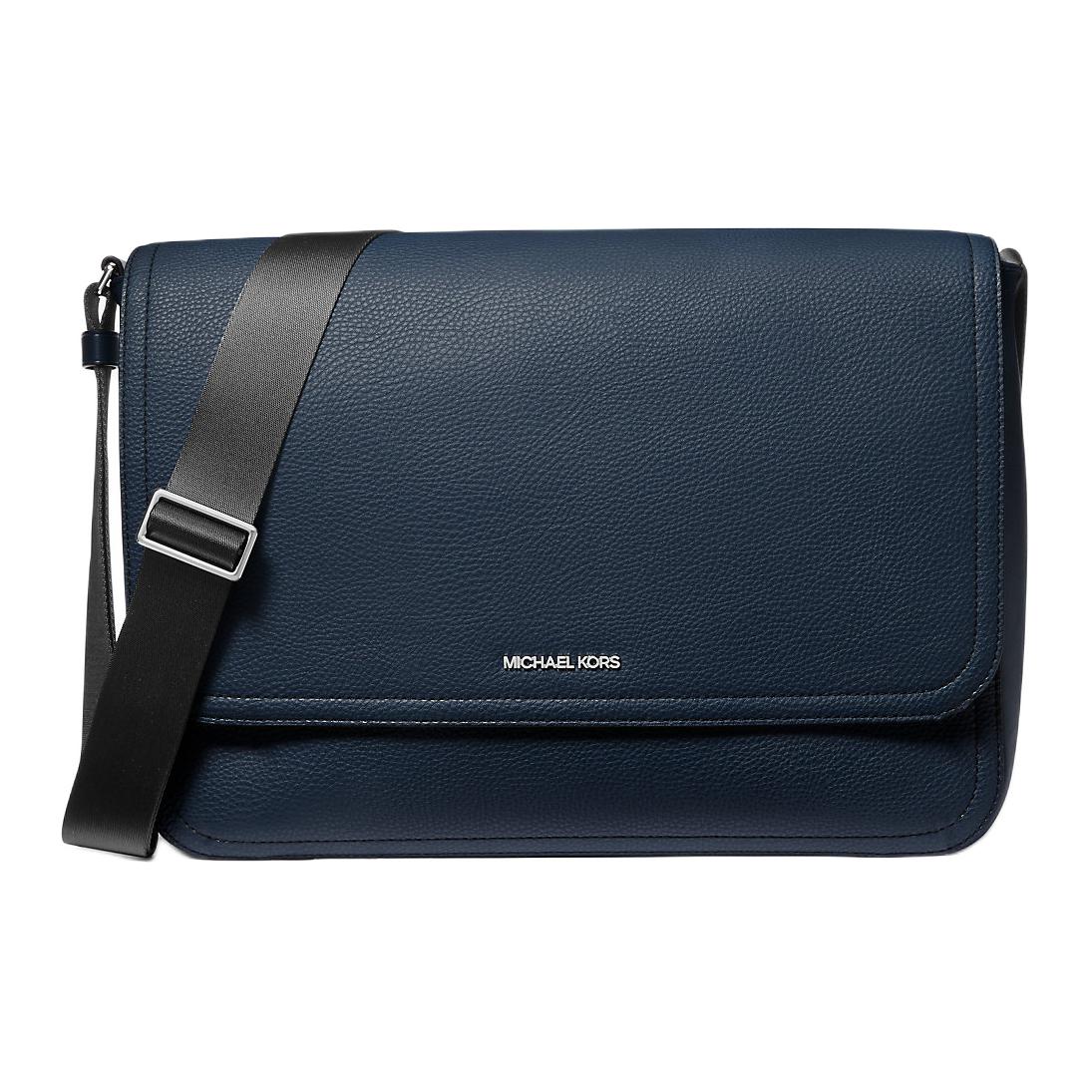 MICHAEL KORS Полиуретановая наплечная сумка, мужская морская синяя кроссбоди
MICHAEL KORS Полиуретановая наплечная сумка, мужская морская синяя кроссбоди