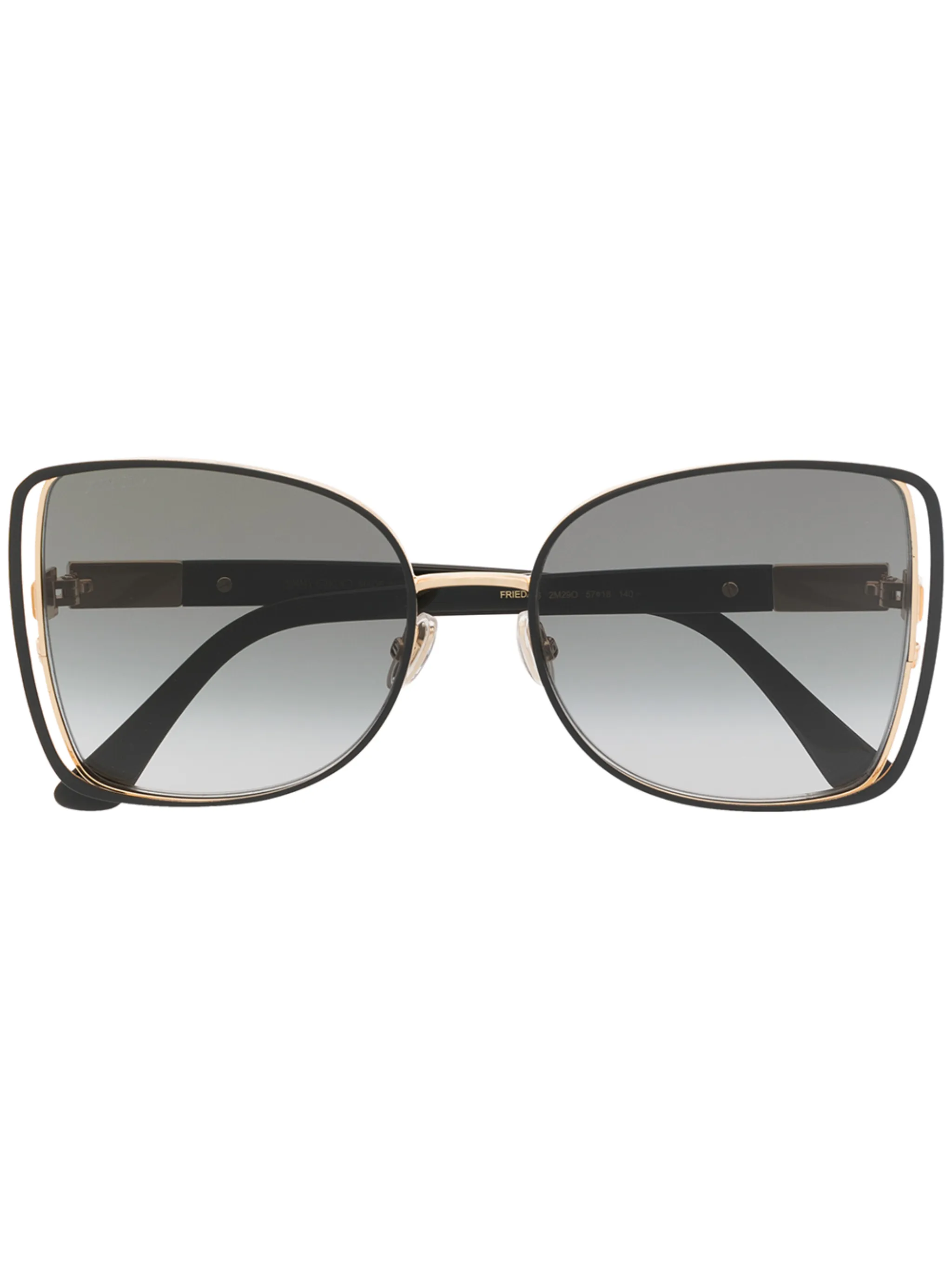 Солнцезащитные очки в квадратной оправе Jimmy Choo Eyewear, черный
Солнцезащитные очки в квадратной оправе Jimmy Choo Eyewear, черный