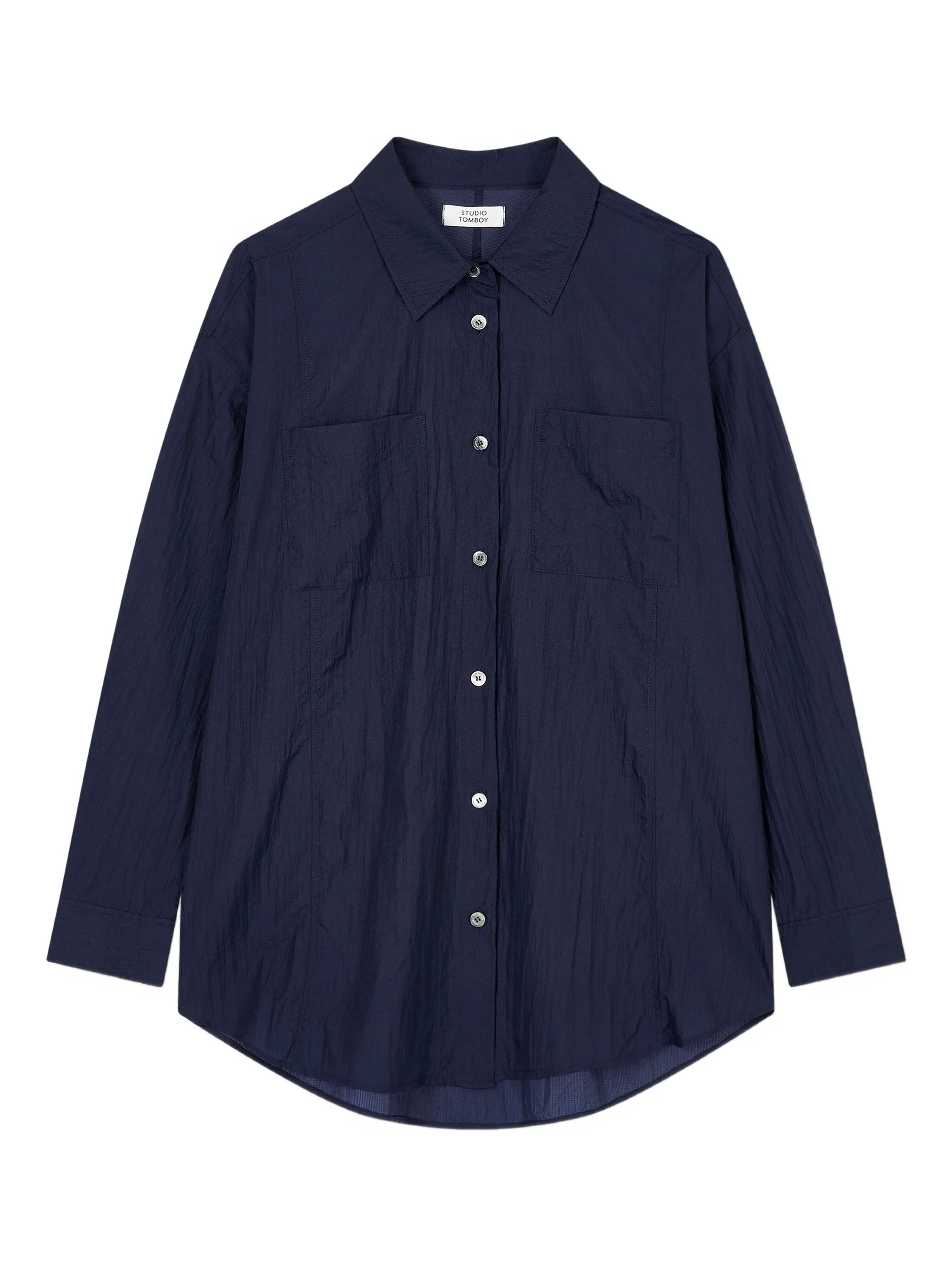Рубашка с нагрудными карманами Tomboy, синий
Рубашка с нагрудными карманами Tomboy, синий
