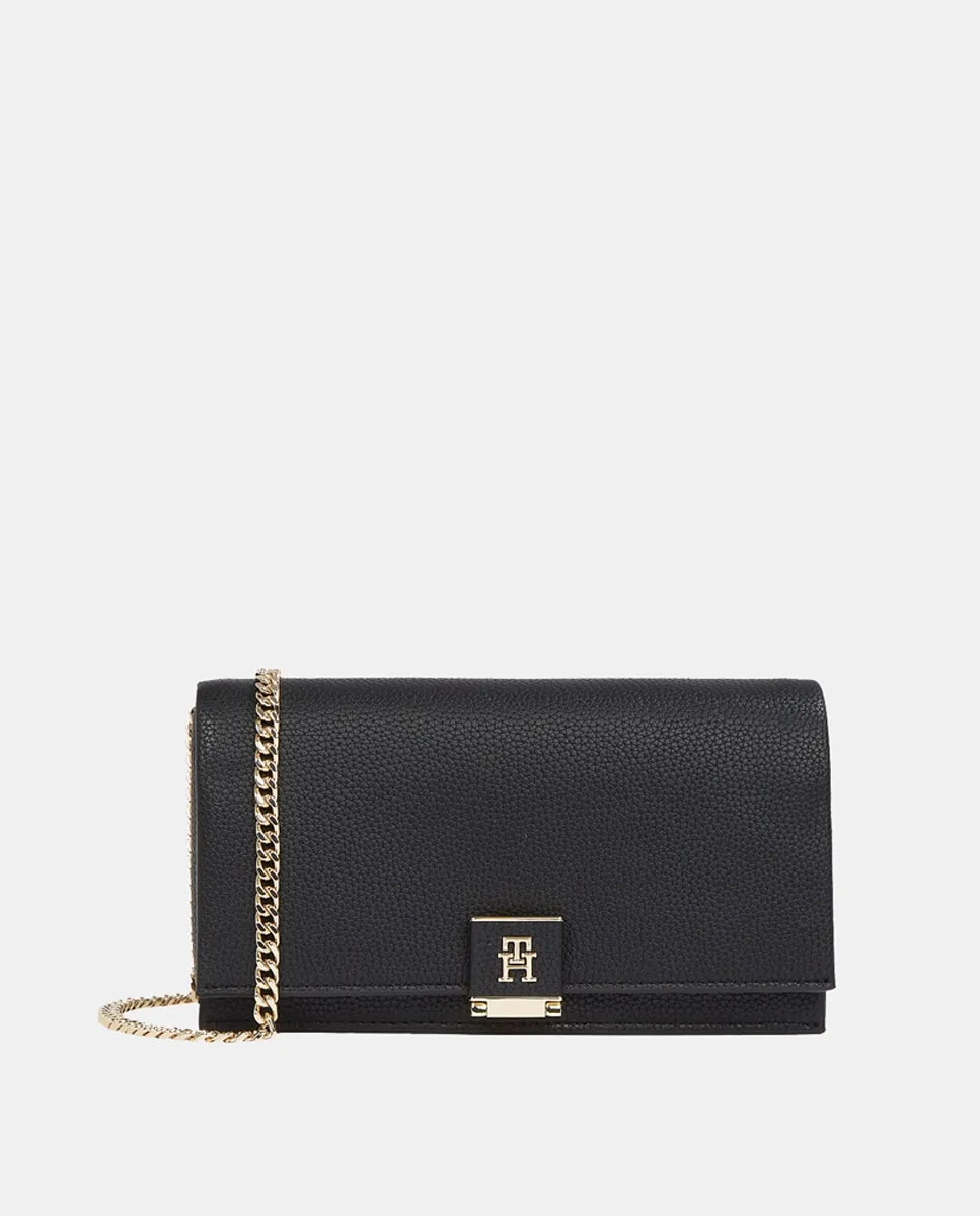 Сумка через плечо с цепочной ручкой Tommy Hilfiger, черный
Сумка через плечо с цепочной ручкой Tommy Hilfiger, черный
