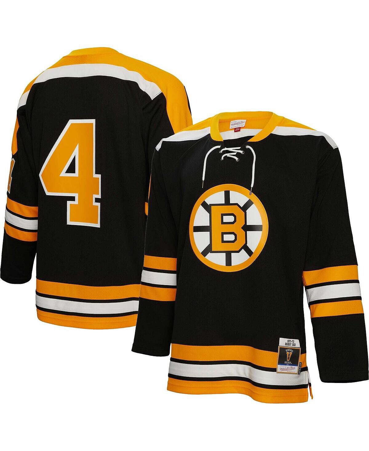Мужская черная майка Bobby Orr Boston Bruins 1971 Blue Line Player Mitchell & Ness
Мужская черная майка Bobby Orr Boston Bruins 1971 Blue Line Player Mitchell & Ness