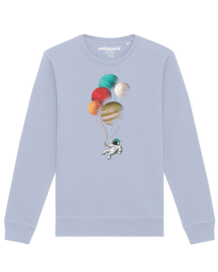 Толстовка Watapparel Balloon Spaceman, светло-синий
Толстовка Watapparel Balloon Spaceman, светло-синий