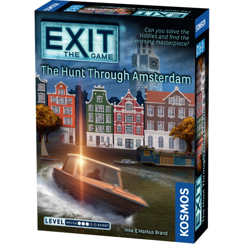 Настольная игра Exit: The Hunt Through Amsterdam
Настольная игра Exit: The Hunt Through Amsterdam