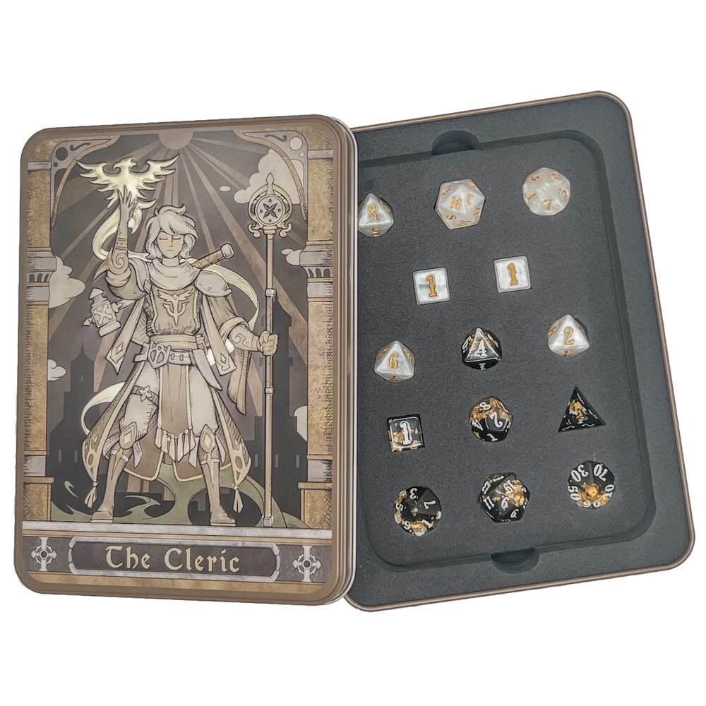 Аксессуары Beadle and Grimm's RPG Class Dice: Epic Resin - Cleric (14) 
Аксессуары Beadle and Grimm's RPG Class Dice: Epic Resin - Cleric (14)