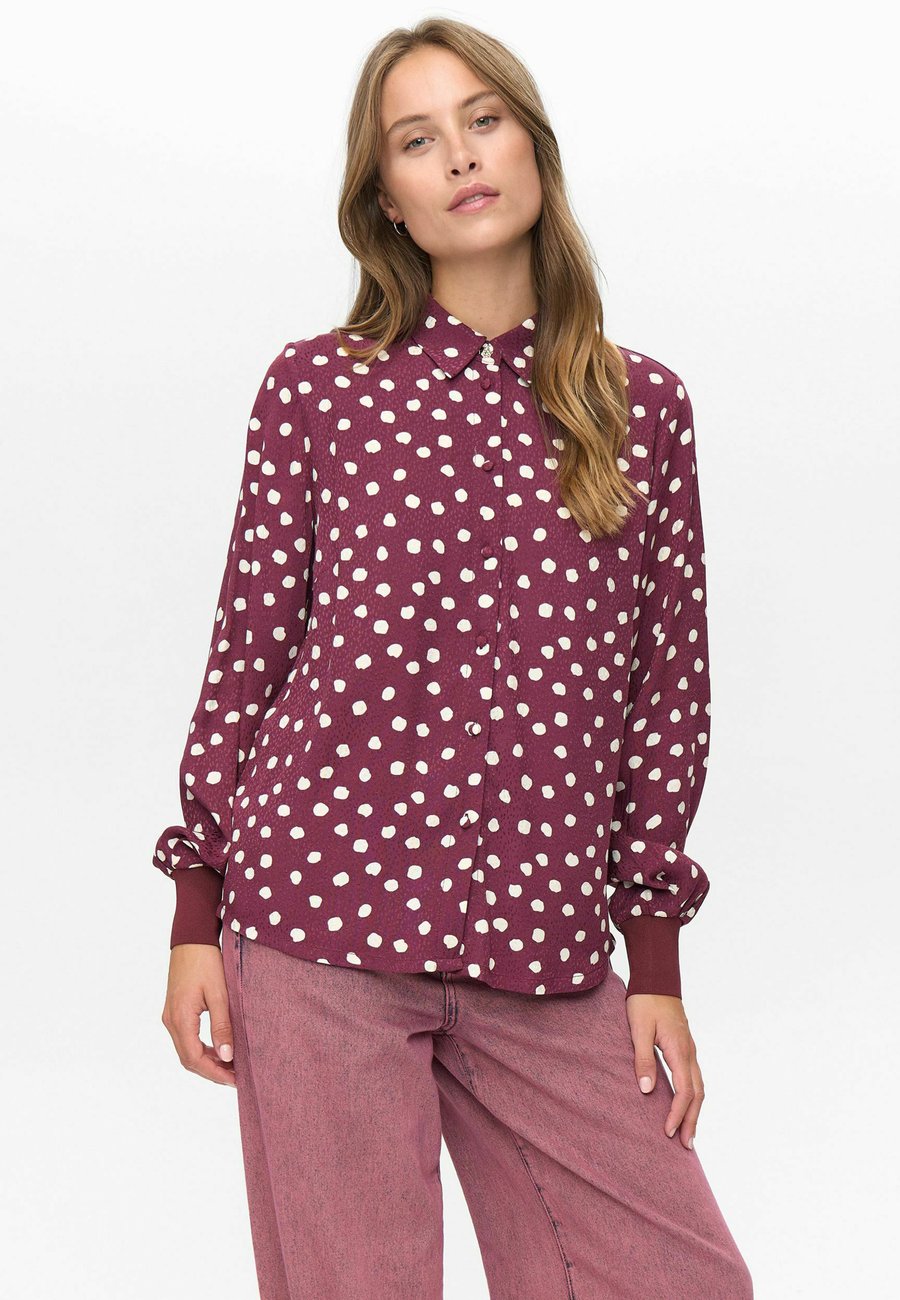 Блуза Nümph Button-down blouse, Winetasting/Red
Блуза Nümph Button-down blouse, Winetasting/Red