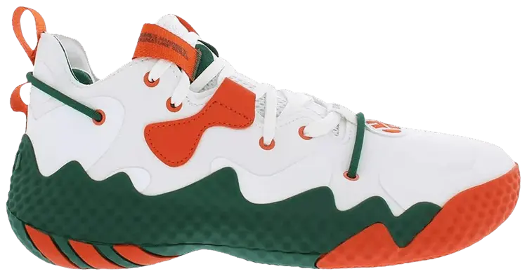Кроссовки adidas Harden Vol. 6 'Miami Hurricanes' PE, белый
Кроссовки adidas Harden Vol. 6 'Miami Hurricanes' PE, белый