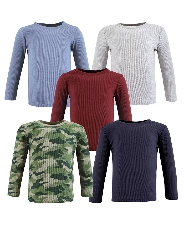 Футболки с длинными рукавами Hudson Thermal для мальчиков, 5 пар, Bear Tree, 12-18 месяцев Hudson Baby, зеленый
Футболки с длинными рукавами Hudson Thermal для мальчиков, 5 пар, Bear Tree, 12-18 месяцев Hudson Baby, зеленый