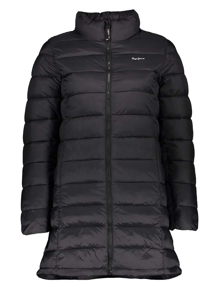 Стеганое пальто Pepe Jeans Steppmantel, черный 
Стеганое пальто Pepe Jeans Steppmantel, черный