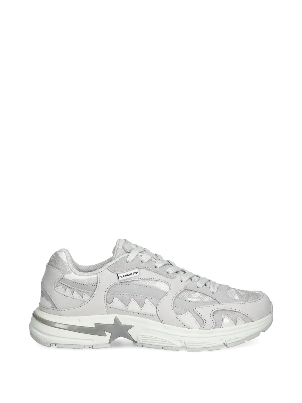 Кроссовки shark sta #1 с панельным дизайном A BATHING APE, серый
Кроссовки shark sta #1 с панельным дизайном A BATHING APE, серый