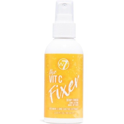 Спрей для фиксации макияжа с витамином С The Fixer Natural Finish, стойкая ультратонкая формула, не тестируется на животных и веганская формула W7
Спрей для фиксации макияжа с витамином С The Fixer Natural Finish, стойкая ультратонкая формула, не тестируется на животных и веганская формула W7