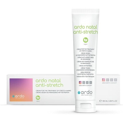 Крем против растяжек Natal, крем для тела двойного действия против растяжек, 100 мл, Ardo
Крем против растяжек Natal, крем для тела двойного действия против растяжек, 100 мл, Ardo
