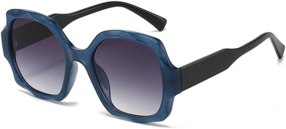 Большие солнцезащитные очки для женщин, модные солнцезащитные очки конфетных цветов, популярные женские очки с защитой от УФ-излучения UV400, унисекс MTZJH, Clearblue-gray
Большие солнцезащитные очки для женщин, модные солнцезащитные очки конфетных цветов, популярные женские очки с защитой от УФ-излучения UV400, унисекс MTZJH, Clearblue-gray