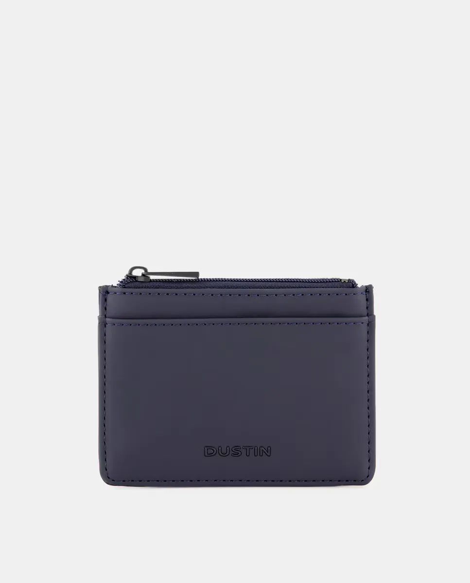 Прорезиненный держатель для карт Dustin, синий
Прорезиненный держатель для карт Dustin, синий