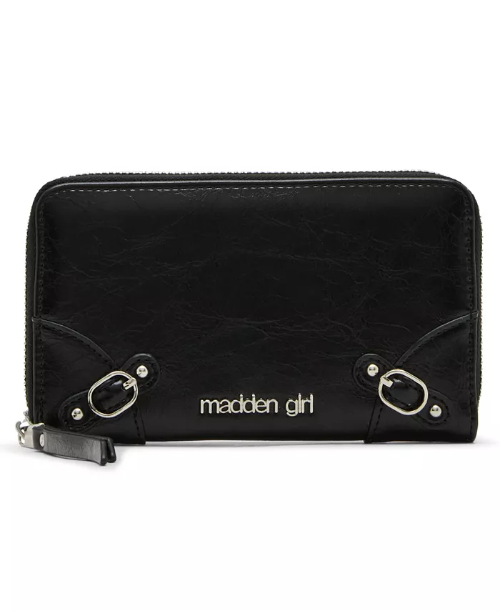 Полиуретановый кошелек на молнии Nyra Madden Girl, черный
Полиуретановый кошелек на молнии Nyra Madden Girl, черный